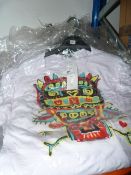 Three Bundles of African Style T-Shirts