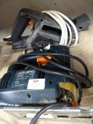 Black and Decker Jigsaw and an Electric Planer