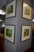 Set of Four Framed Prints