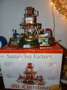 Illuminated Santa Display