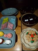 Collection of Denby Cookware Novelty Icecream Dishes, etc.