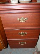 Three Drawer Bedside Cabinet