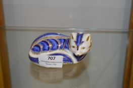 Crown Derby Figurine of a Fox