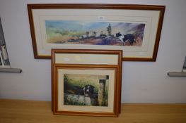 Three Framed Prints 