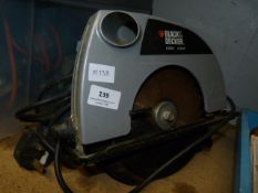Black and Decker Circular Hand Saw