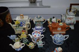 Collection of Ornamental Teapots