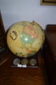 Terrestrial Globe and Barometer