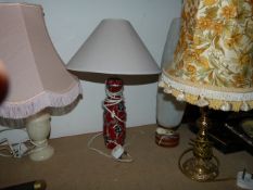 Four Table Lamps
