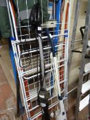 Two Steam Mops and Two Clothes Airers