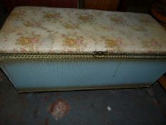 Lloyd Loom Style Ottoman