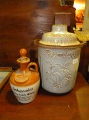 Rumtopf and a Stone Whiskey Jar