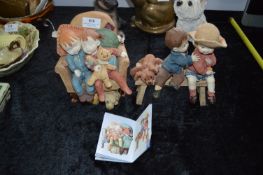 Two Pottery Figurines 