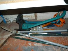 Gardening Tools Including Hedge Shears, Edging Shears, etc.