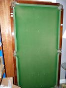 Slate Bed Quarter Size Snooker Table with Billiard Balls