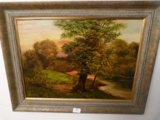 Framed Oil on Board by I.W.Hibbs