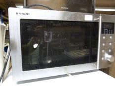 *Sharp Stainless Steel Microwave Oven