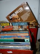 Two LP Cases Containing Assorted LPs