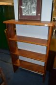 Mahogany Four Height Bookshelf