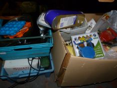 Three Boxes of Assorted Kitchenalia, Decorative Ware, etc.