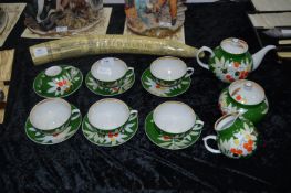 Decorative Fifteen Piece Tea Set