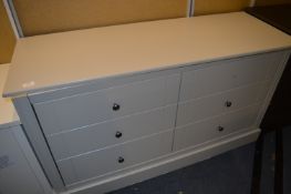 *Grey Six Drawer Sideboard