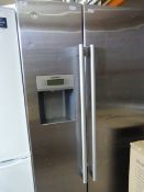 Siemens American Style Stainless Steel Fridge Freezer with Water and Ice Dispenser