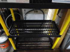 Three Teir Plastic Shelf Unit