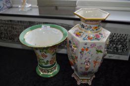 Two Decorative Vases 