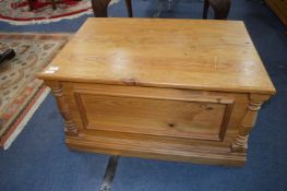 Pine Blanket Box