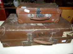 Two Vintage Suitcases