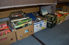 Six Boxes of Various Hardback and Paperback Books
