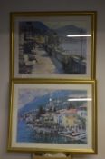 Two Gilt Framed Prints 