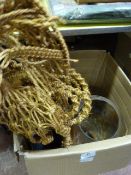 Assorted Plant Pots, Macrame, etc.