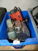 Box Containing Routers and Router Bits