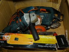 Box Containing Assorted Black and Decker Power Tools
