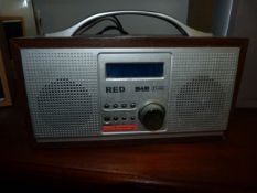 Red DAB Radio