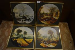 Set of Four Framed Prints 