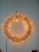 LED Illuminated Wreath