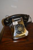 Vintage Style Chrome Telephone