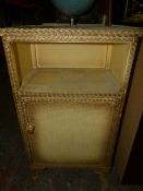 Lloyd Loom Style Bedside Table