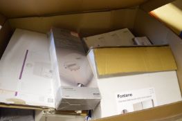 Pallet of Showers, Bathroom Cabinets, Toilet Seats and Fittings, Etc.(74864) Condition Unchecked