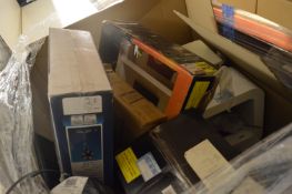 Pallet of Tower Fans, Contemporary Fires, Etc. 73742 Condition Unchecked