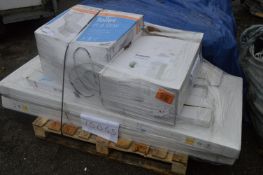 Pallet of Shower Cubicals, WCs, Vanity Basin and Cabinet, Etc. 75505 Condition Unchecked