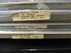 *Prema Bushboard 1782 Stardust Breakfast Bar 3000mm by 900mm by 30mm