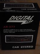 *Box Containing Eight AR-377 Digital Car Stereos