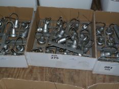 *Box Containing Five Four Head GU10 Spot Lamps in Silver Finish