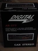 *Box Containing Eight AR-377 Digital Car Stereos