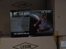 *Box Containing Six Lesson Model:LS12-02 100w Two Channel Stereo Amplifiers