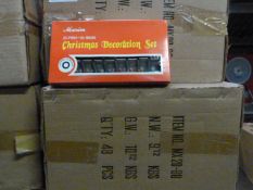 *Four Cartons Containing Forty Eight Sets of Maxim Christmas Indoor Fairy Lights