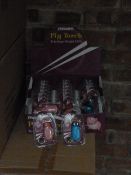 *Box Containing 144 Maxim LED Superbright Pig Torch Keyrings